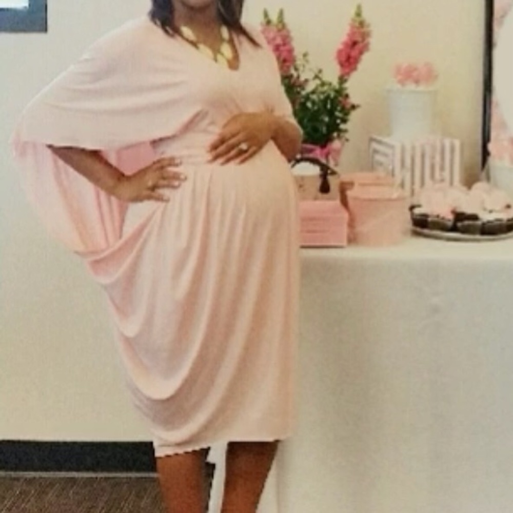 Batwing maternity dress